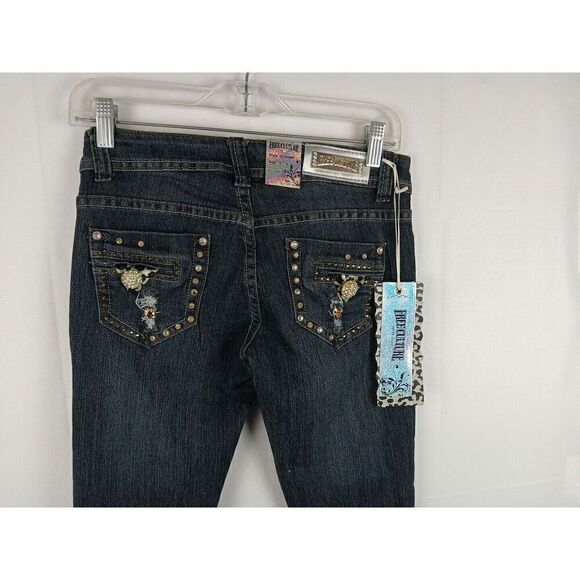 Free Culture Skinny Jeans Embellished    Women's Size 3 New With Tags - Picture 12 of 16